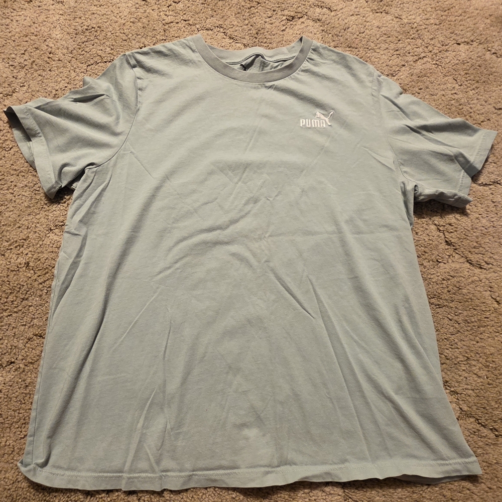 Puma Light Green T-Shirt